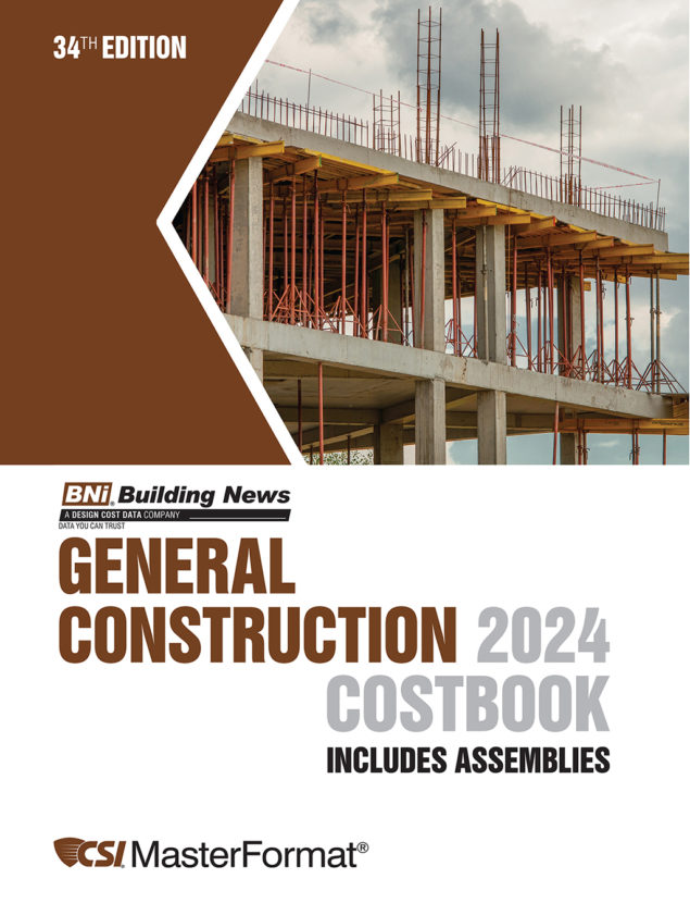 BNi General Construction Costbook 2024 (Print Edition) Building Enclosure