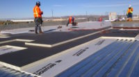 Roof assembly with thermal barrier