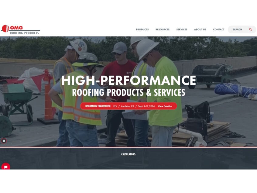 OMG Roofing Products Launches Enhanced Website | Building Enclosure