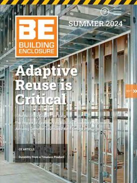 Building Enclosure Summer 2024 cover