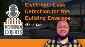 Electronic Leak Detection for the Building Envelope