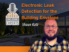 Electronic Leak Detection for the Building Envelope