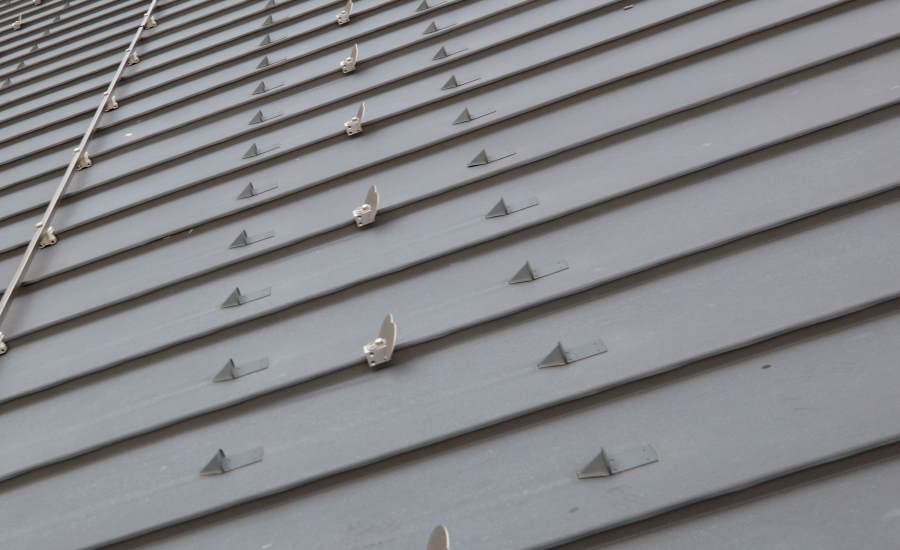 zinc roof detail