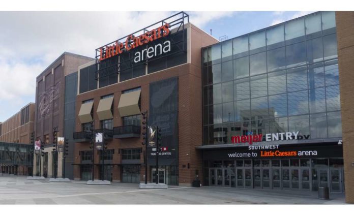 Here's How They Change the Ice into Hardwood at Little Caesars Arena —  Overnight - Hour Detroit Magazine